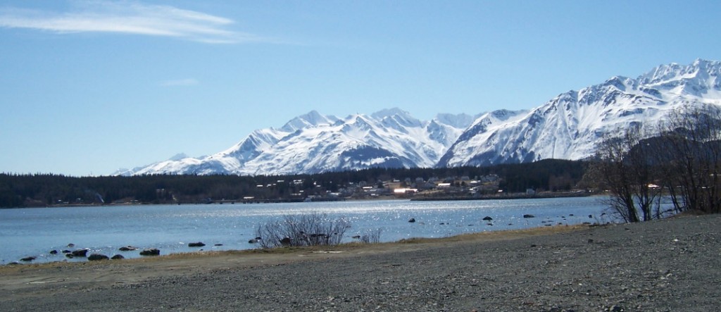 Driving in to Haines