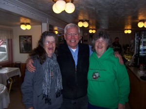 Linda & Denise with Gene "Butch" Strong