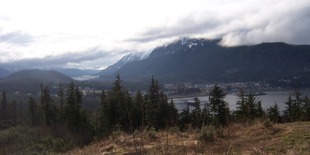 Haines, Port Chilkoot and north up the Chilkat River from Mt Riley